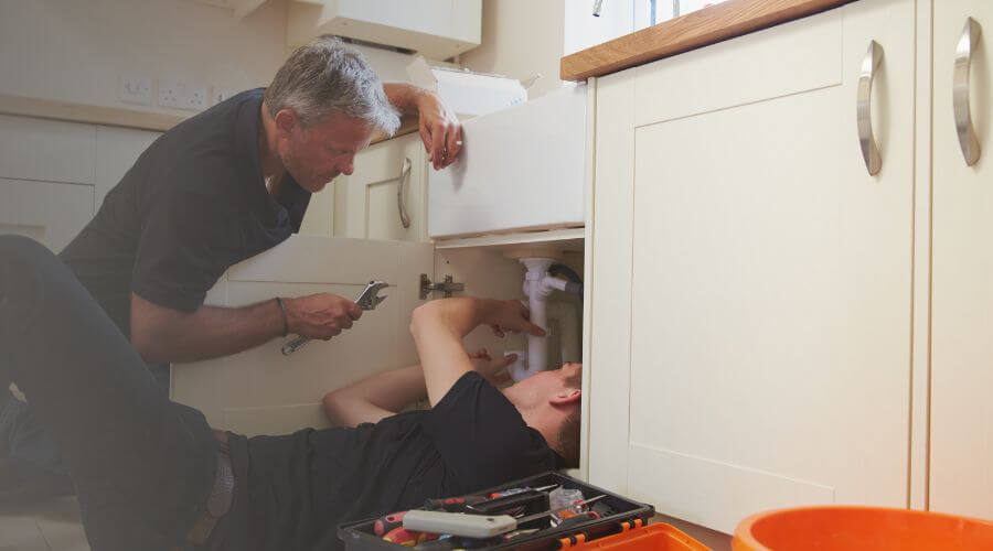 Professional burst pipe repair services in Mode, IL